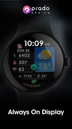 PRADO 67 Digital Watch Face screenshot 6