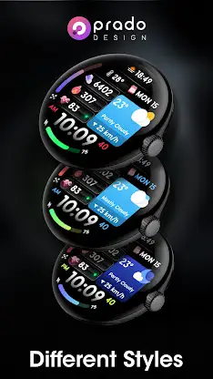 PRADO 70 Digital Watch Face screenshot 4