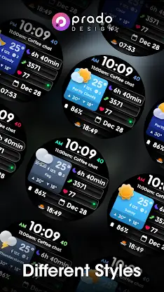 PRADO 71 Weather Watch Face screenshot 5