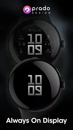 PRADO 76 Digital Watch Face screenshot 6