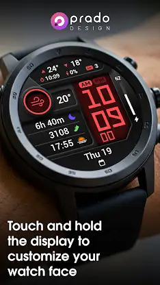 PRADO 85 Digital Watch Face screenshot 4