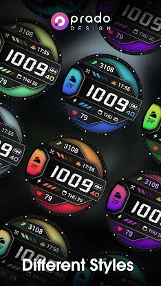 PRADO 86 Digital Watch Face screenshot 5