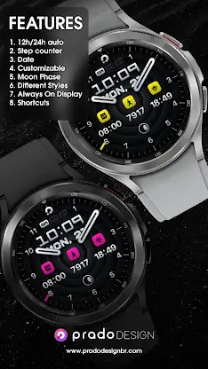 PRADO X15 Hybrid Watch Face screenshot 2