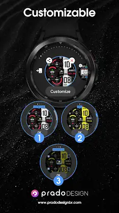 PRADO X75 Digital Watch Face screenshot 5