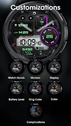 PRADO X101 Hybrid Watch Face screenshot 3