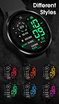 PRADO X115 Digital Watch Face screenshot 5