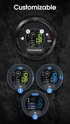 PRADO X115 Digital Watch Face screenshot 4