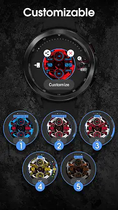 PRADO X139 Hybrid Watch Face screenshot 4