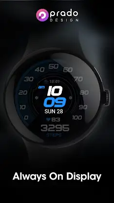 PRADO X140 Digital Watch Face screenshot 6