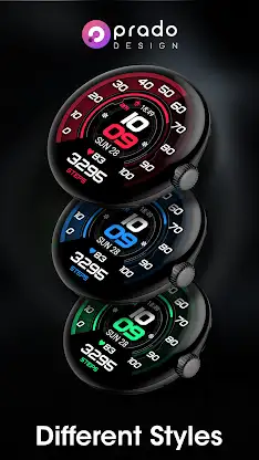 PRADO X140 Digital Watch Face screenshot 4