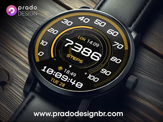 PRADO X141 Digital Watch Face screenshot 6