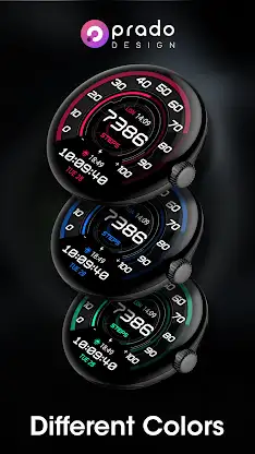 PRADO X141 Digital Watch Face screenshot 4
