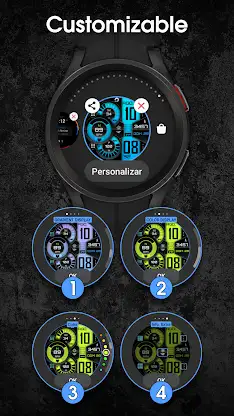 PRADO X142 Digital WatchFace screenshot 4