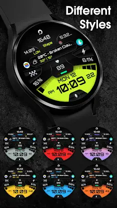 PRADO X151 Digital Watch Face screenshot 5