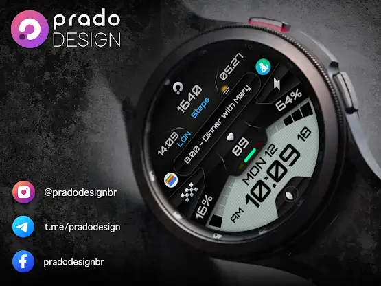 PRADO X151 Digital Watch Face screenshot 8