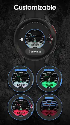 PRADO X151 Digital Watch Face screenshot 4