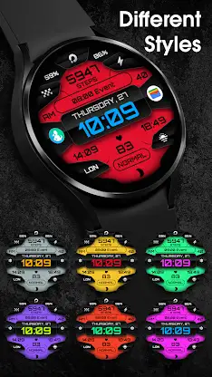 PRADO X164 Digital Watch Face screenshot 5