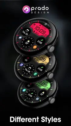 PRADO X36 Hybrid Watch face screenshot 4