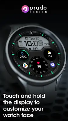 PRADO X36 Hybrid Watch face screenshot 3