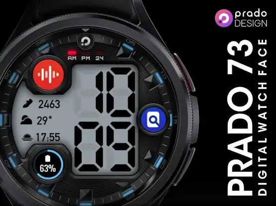 PRADO X42 Digital Watch Face screenshot 6