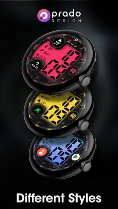 PRADO X42 Digital Watch Face screenshot 4