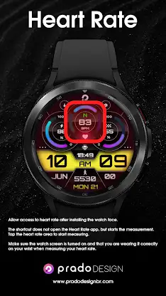 PRADO X74 Digital Watch Face screenshot 6