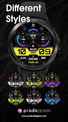 PRADO X74 Digital Watch Face screenshot 5