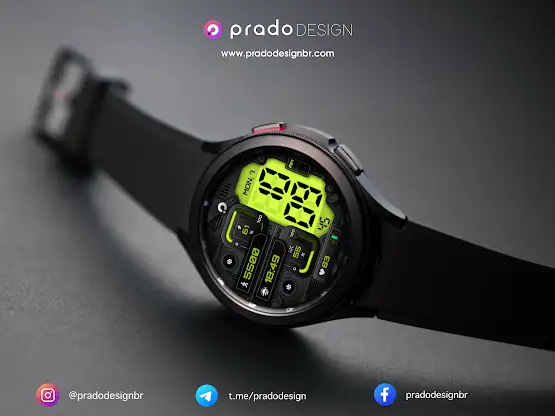 PRADO X98 - Digital Watch Face screenshot 8