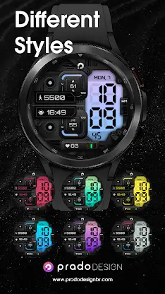 PRADO X98 - Digital Watch Face screenshot 5