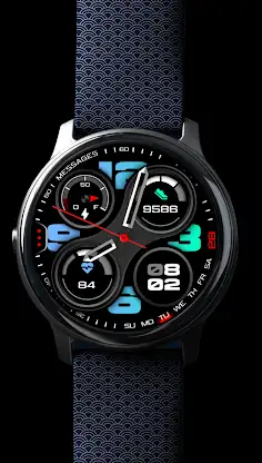 Predominant-Hybrid watch face screenshot 5