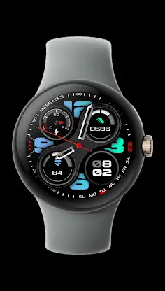 Predominant-Hybrid watch face screenshot 3