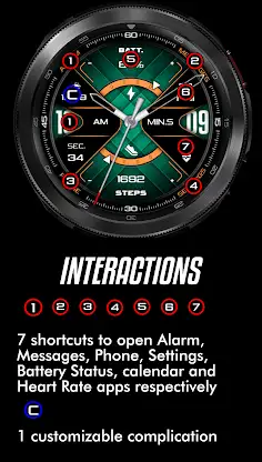 Predominant-Hybrid2 watch face screenshot 8