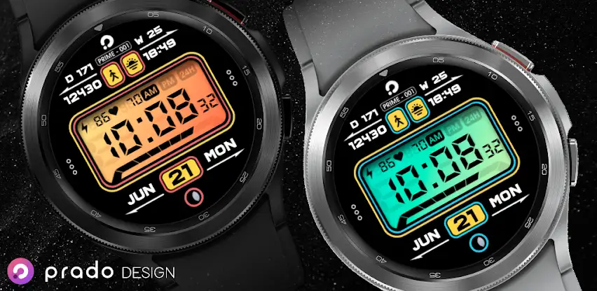 PRIME 001 Retro Watch Face screenshot 1