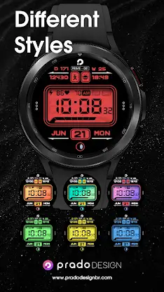 PRIME 001 Retro Watch Face screenshot 5