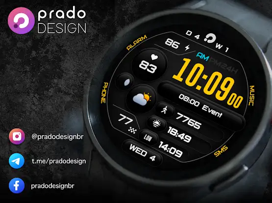 PRIME 011 Digital Watch Face screenshot 7