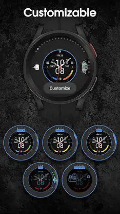 PRIME 033 Hybrid Watch Face screenshot 4