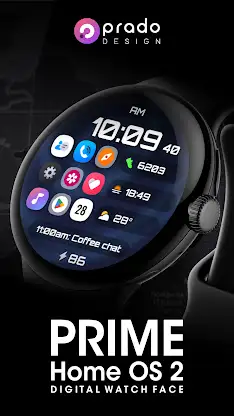 PRIME Home OS 2 Watch Face screenshot 1