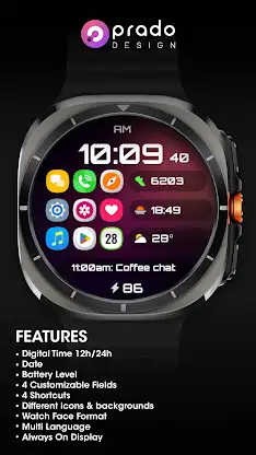 PRIME Home OS 2 Watch Face screenshot 2
