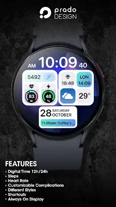 PRIME Home OS 4 Watch Face screenshot 1