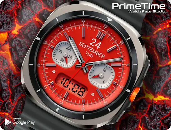 PT34 Hybrid Watch Face screenshot 2