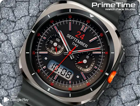 PT34 Hybrid Watch Face screenshot 1