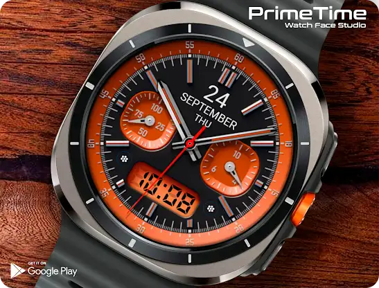 PT34 Hybrid Watch Face screenshot 3