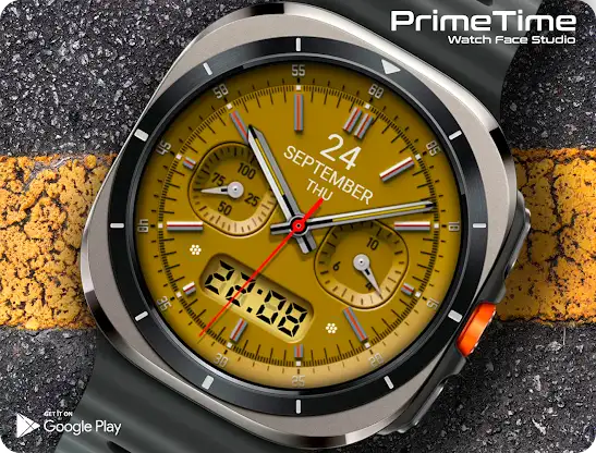 PT34 Hybrid Watch Face screenshot 4