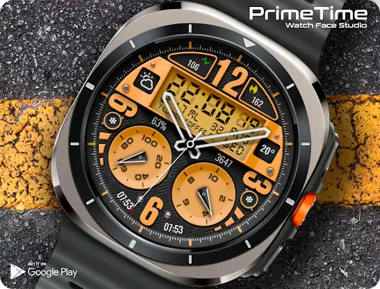 PT50 Hybrid Watch Face screenshot 2
