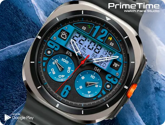 PT50 Hybrid Watch Face screenshot 4