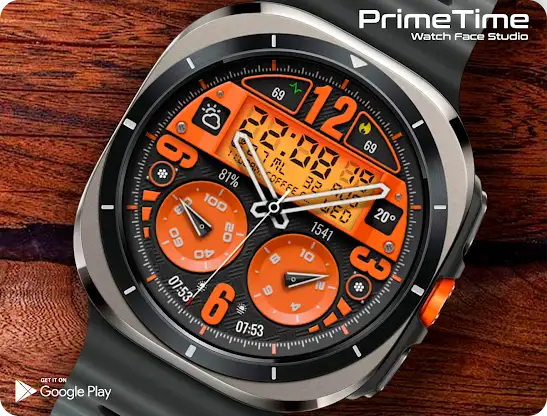 PT50 Hybrid Watch Face screenshot 7