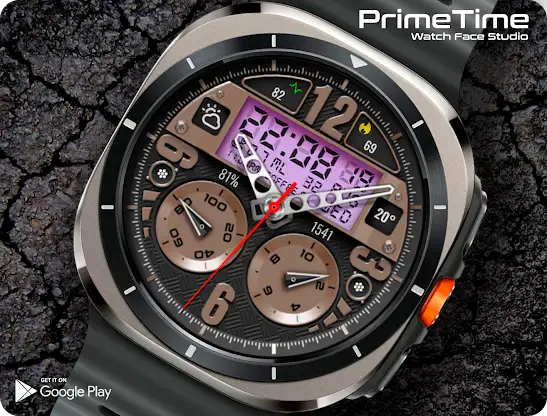 PT50 Hybrid Watch Face screenshot 1