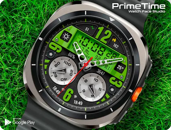 PT50 Hybrid Watch Face screenshot 3