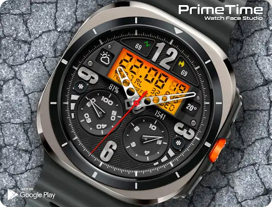 PT50 Hybrid Watch Face screenshot 6