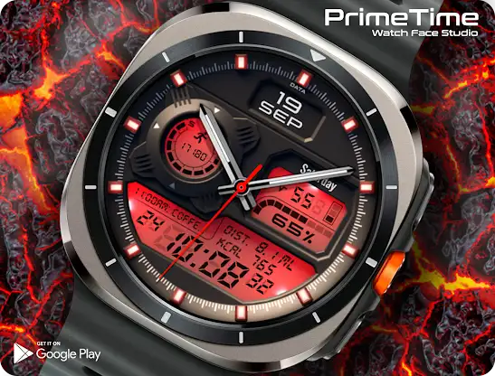 PT53 Hybrid Watch Face screenshot 3